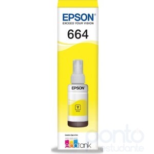 Garrafa para Ecotank amarelo T664 - T664420 - Epson