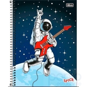 Caderno Espiral C/D Universitário 10 Matérias 160 Folhas Spice - Tilibra