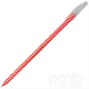 Caneta Esferográfica Spiro 0.7mm Vermelha - CIS