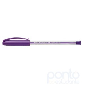 Caneta Esferográfica Trilux Roxa 1.0mm - Faber-Castell