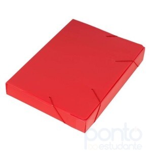 Pasta Polionda 5.5cm Vermelha - Polibras