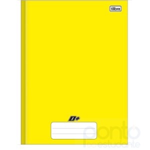 Caderno Brochura 1/4 Capa Dura  D+  48 Folhas – Tilibra