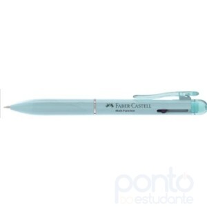 Caneta Multifunções Poly 3 em 1 0.7 mm (Caneta Esferográfica Az/Pt e Lapiseira) Azul - Faber-Castell