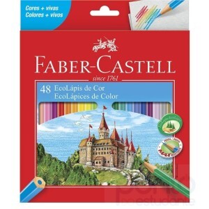 Lápis de Cor Faber Castell 48 Cores