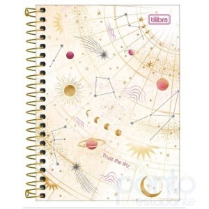 Caderneta Espiral C/D 1/8 80 Folhas Magic - Tilibra