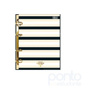 Fichário Tilibra Colegial West Village Cartonado 80 Folhas