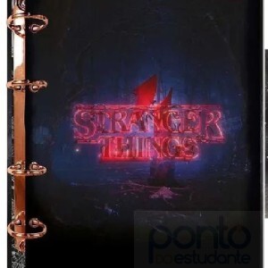 Fichario Coleg Stranger Things 160fls - Tilibra