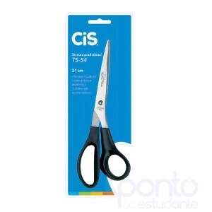 Tesoura Cis Ts-54 Inox 21cm Cabo Preto