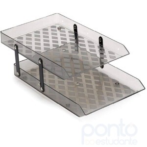 Caixa Para Correspondência Dupla Móvel Waleu Fumê