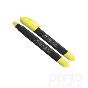 Marca Texto Supersoft Gel Amarelo Faber Castell