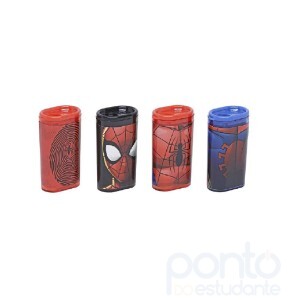 Apontador com Deposito Homem Aranha Spiderman Marvel Molin