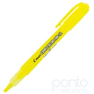 Pincel Marca Texto Amarelo 200-SL Lumi Color - Pilot