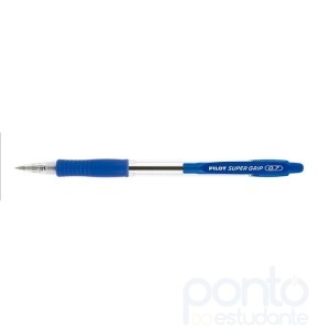 Caneta Pilot Super Grip 0.7mm Azul
