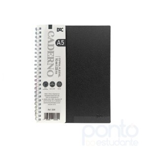 Caderno Espiral A5 Dac Preto 5281