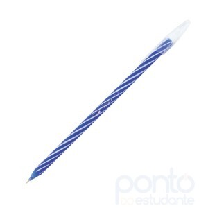 Caneta Esferográfica Spiro Gel 0.7mm Azul