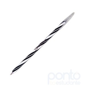 Caneta Esferográfica Spiro Gel 0.7mm Preta