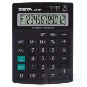 Calculadora Mesa 12 Digitos ZT811 -  Zeta