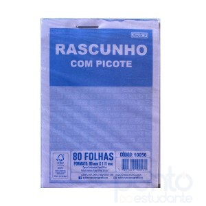 Bloco Rascunho Animativa 80mmx115mm 80 Folhas S/ Pauta