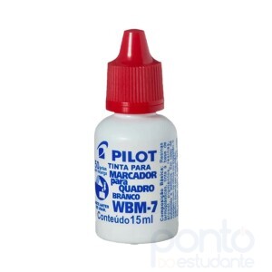Tinta Pilot Para Pincel Quadro Branco Wbm-7 Vermelha 15ml