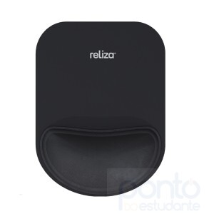 Mouse Pad Ergonômico Compact 3769 Preto Reliza