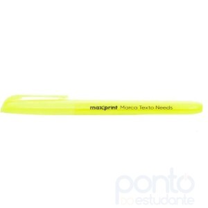 Caneta Marca Texto Needs Maxprint Amarela
