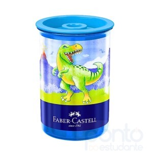 Apontador Faber Castell C/ Depósito Dinossauro
