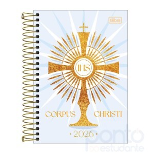  Agenda 2026 Espiral Diária Bíblica M6 Tilibra