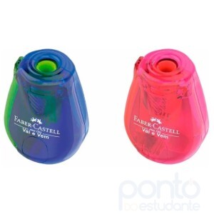 Apontador com Depósito Vai e Vem - Faber-Castell