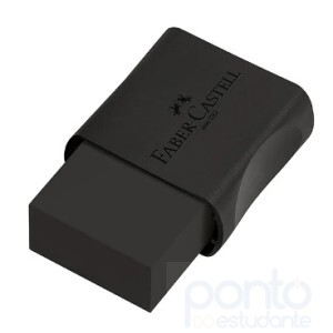 Borracha Plástica Preta com Cinta Preta - Faber-Castell