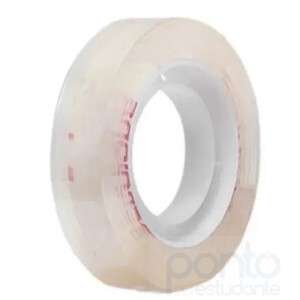 Fita Adesiva Transparente 12mmx30m Quali Clear - Adelbras