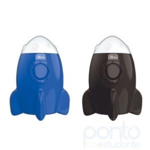 Apontador 1 Furo com Depósito Foguete - Tilibra