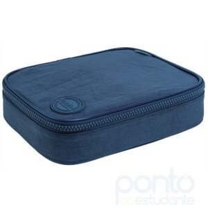 Estojo Box Académie Azul - Tilibra
