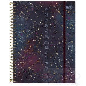 Agenda 2025 Espiral Diária Magic A Destiny Made of Stars - Tilibra